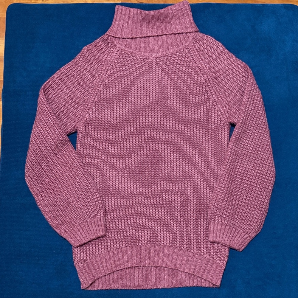 Rue21 Mauve Cowl Neck Sweater